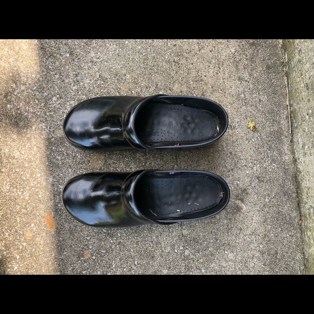 Sanita clogs, Black, good condition